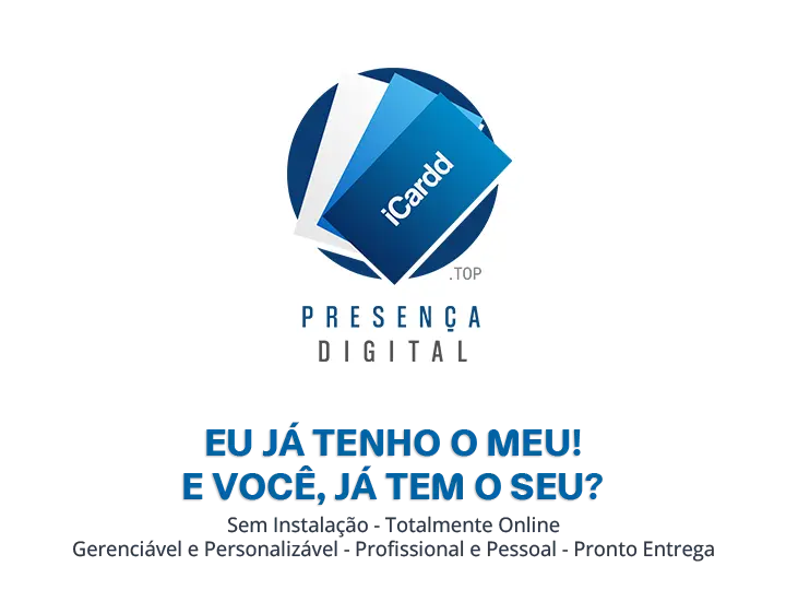 iCardd - Eu já tenho o meu! E você, já tem o seu?
